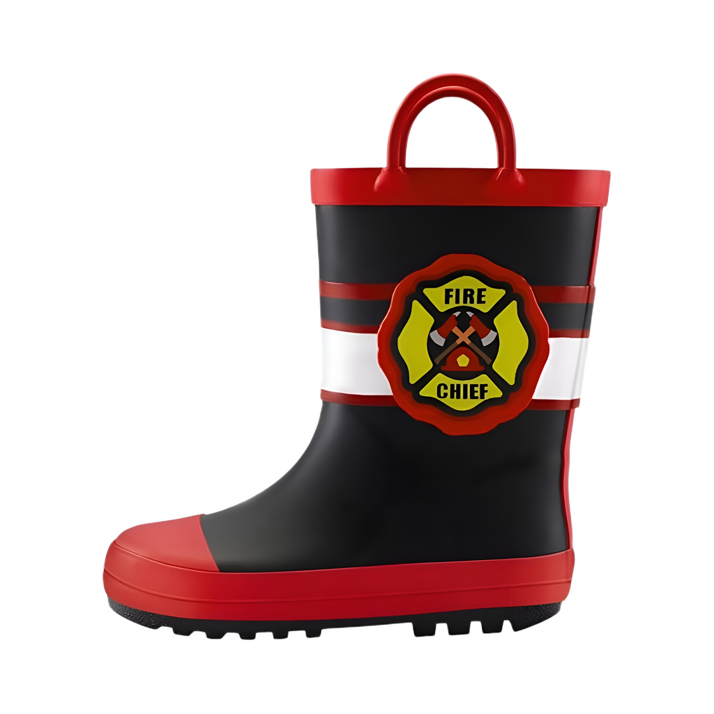 Girls Boys And Toddlers Waterproof Rubber Kids Rain Boots