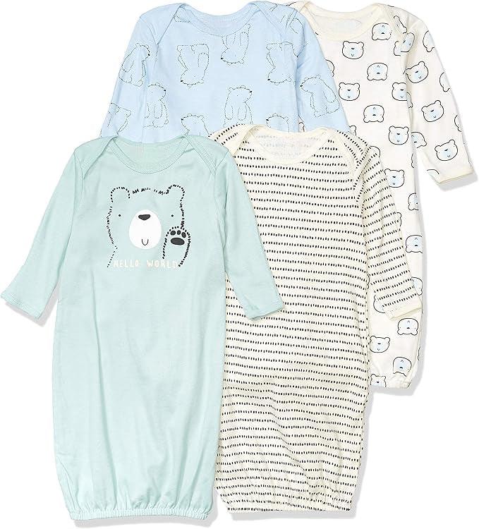 Cotton Baby Sleeper Gowns