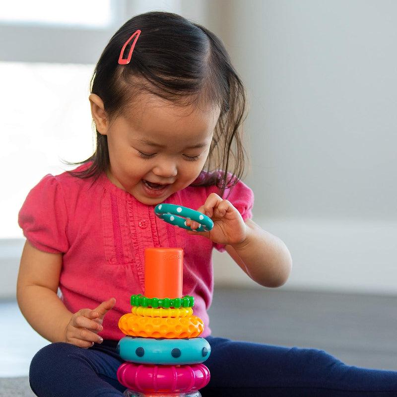 Engaging Stacking Ring Toy For Baby Development
