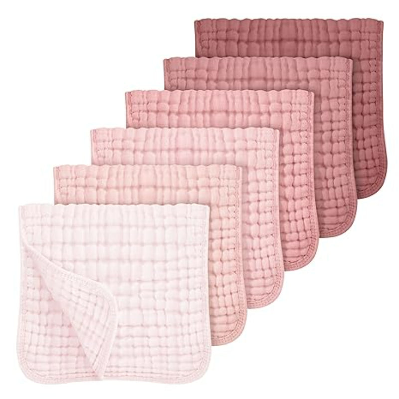 6PCS Muslin Baby Towels For Baby Care