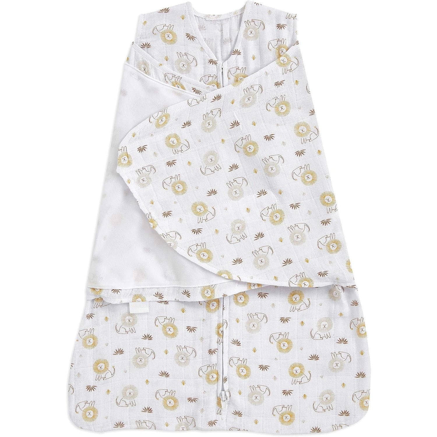 Adjustable Sleeveless Baby Sleep Sack With 3 Way Zipper