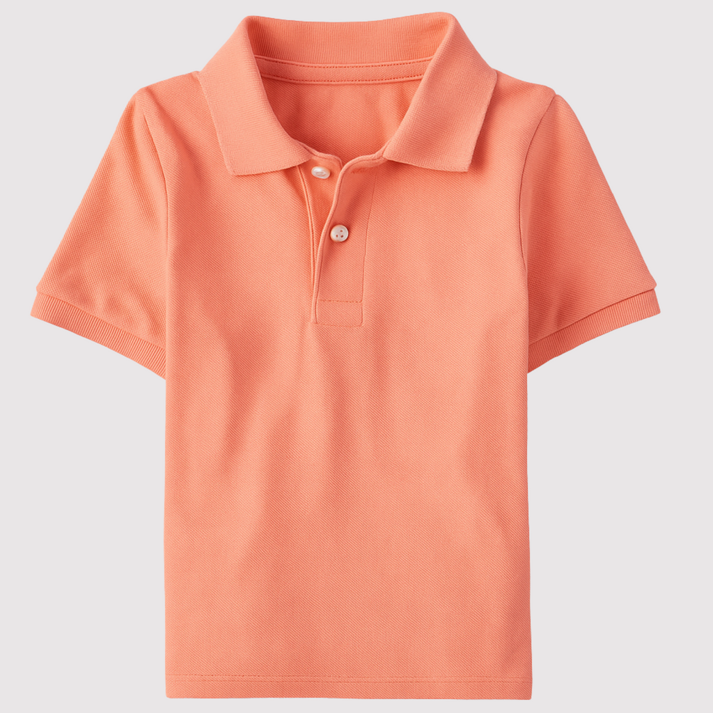 Boys Uniform Colored Polo T Shirt
