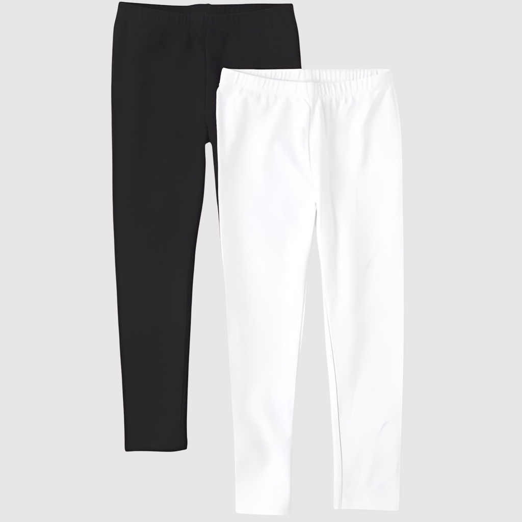 Girls Leggings Pack Of 2