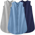Sleeveless Baby Sleep Sacks Of 3 Pack 0.5 TOG