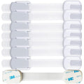 8PCS Adjustable Cabinet Safety Locks