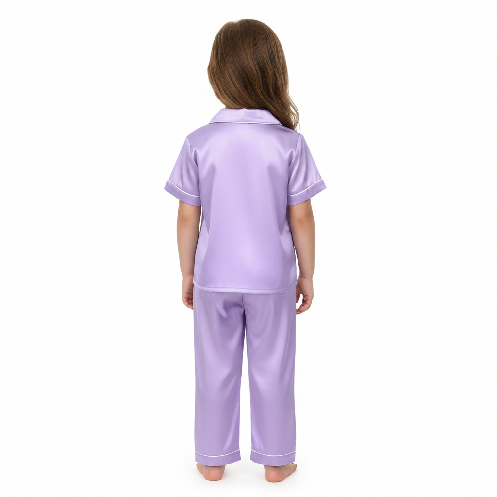 Girls Three Piece Casual Pajama Set