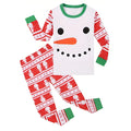 Christmas Snowman Printed Kids Pajama Set