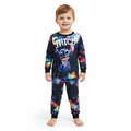 Stitch Color Splash Print Pajama Set