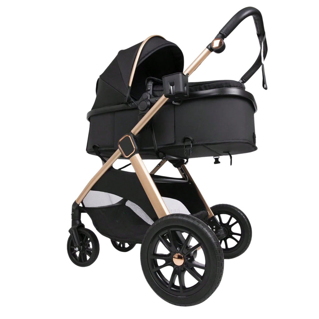 6 in 1 Convertible Bassinet Infant Stroller With Rain Cover