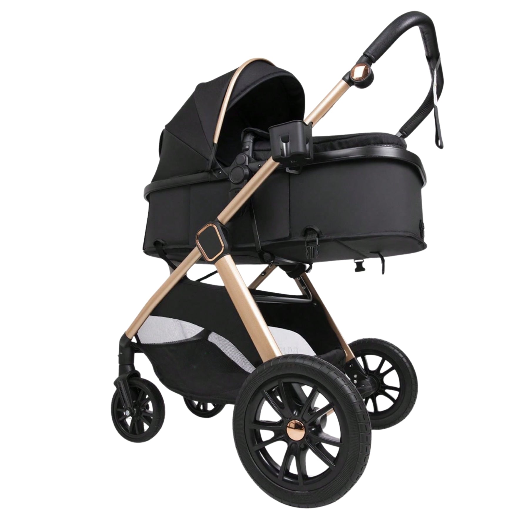 6 in 1 Convertible Bassinet Infant Stroller With Rain Cover