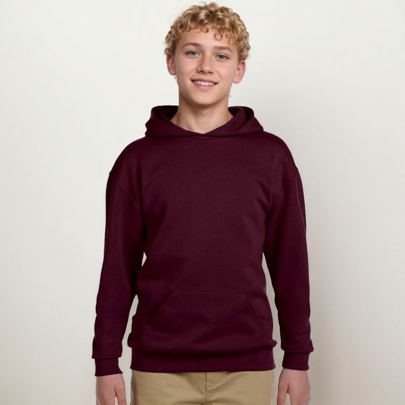 Boys Youth Pullover With Hood