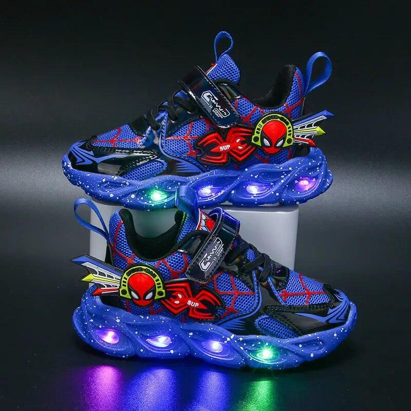 Spiderman LED shoes