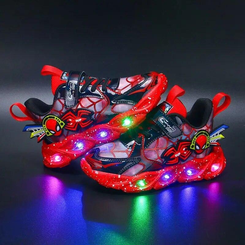 Spiderman LED shoes