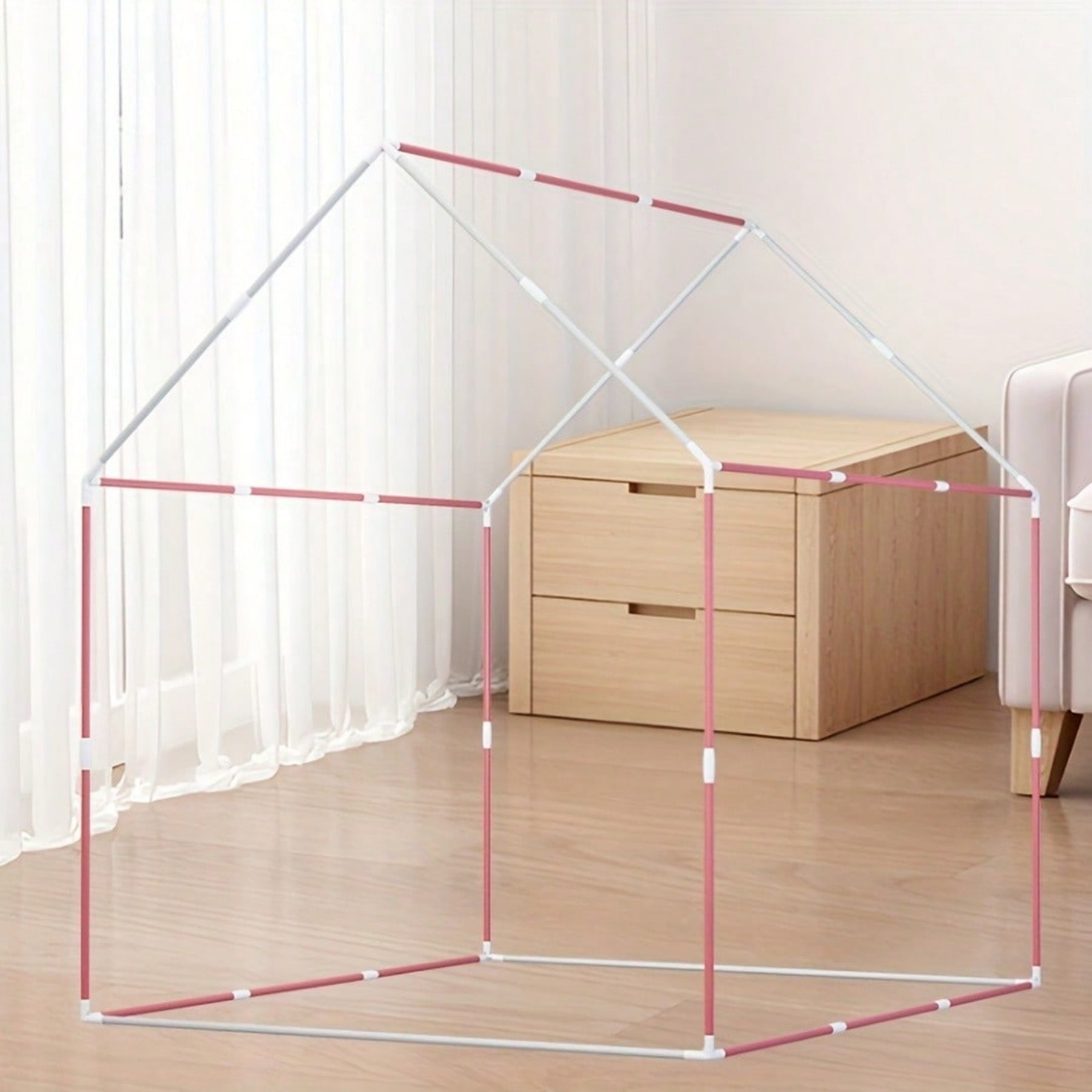 Kids Indoor Play Tent Small House With Castle Design