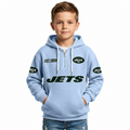 Jets EST 1959 Quarter Zip Kids Hoodie