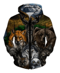 Animal Printed Hoodie Perfect Blend of Style and Comfort