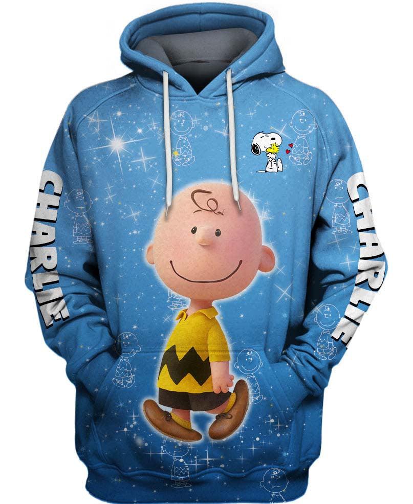 Charlie Brown Print Hoodie A Cozy and Stylish Classic