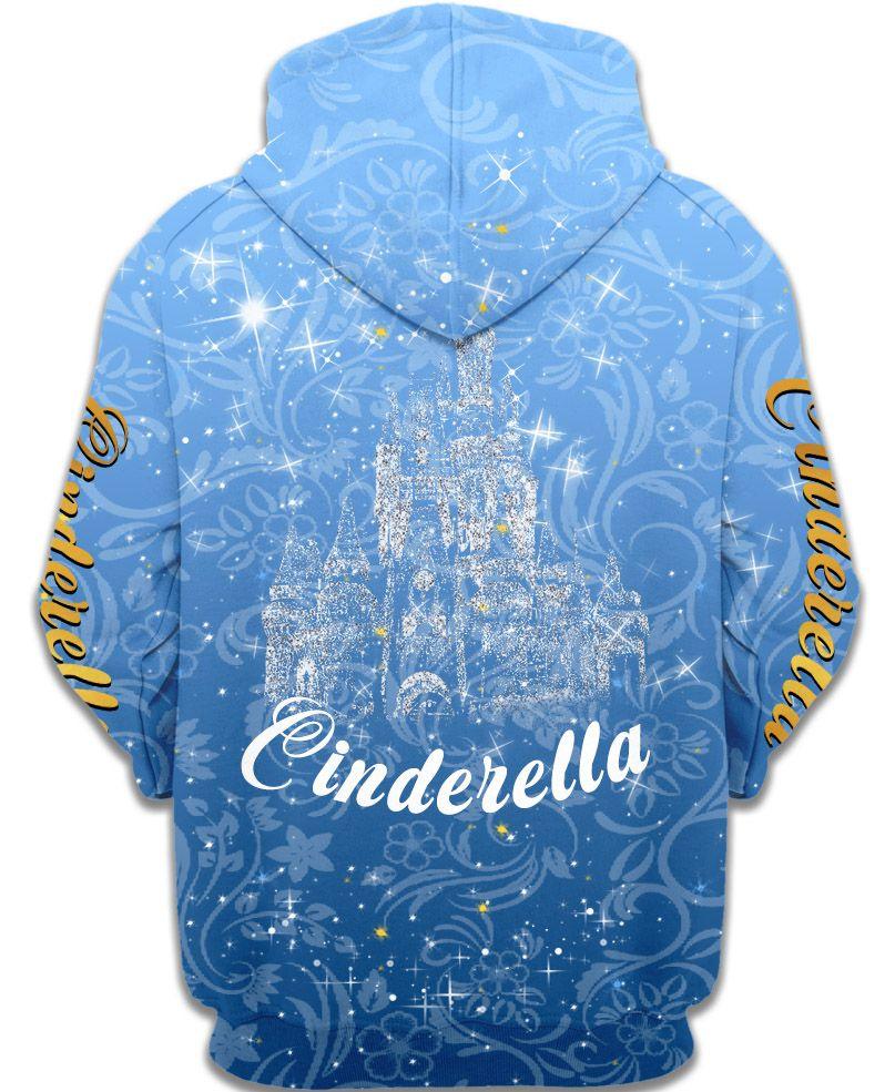 Cinderella Print Hoodie Perfect Blend of Style and Fantasy