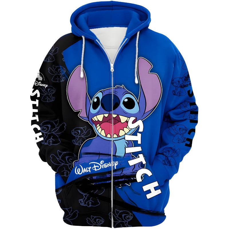 Animated Character Zip Hoodie - Comfortable and Fun Kids Hoodie