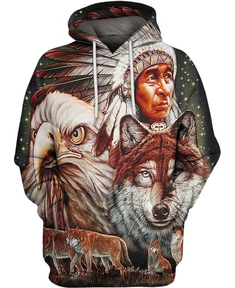 Tribal Printed Hoodie A Perfect Blend of Style and Comfort