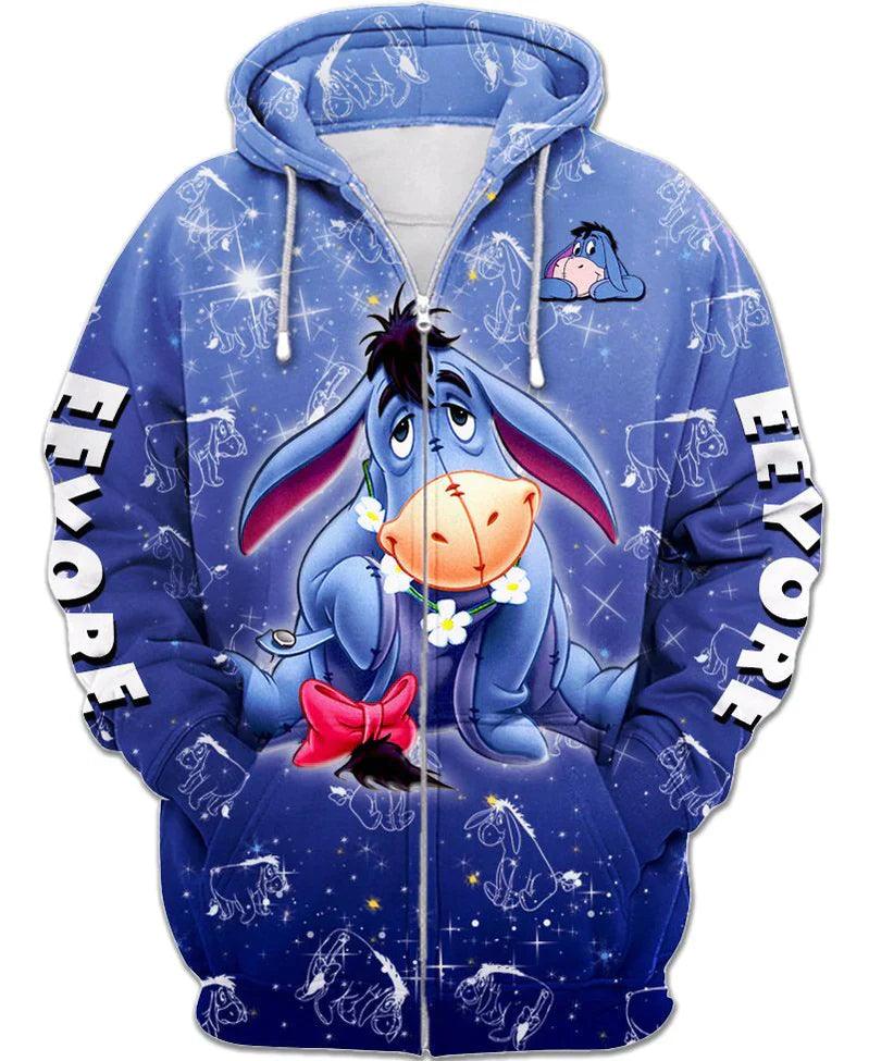Eeyore Print Hoodie