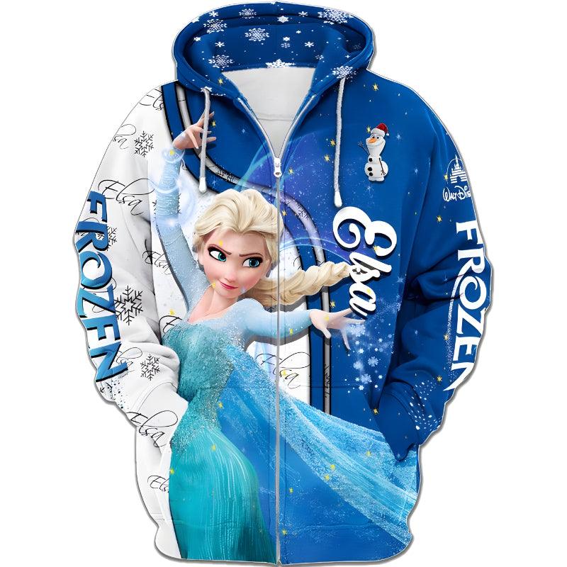 Animated Character Zip Hoodie - Comfortable and Fun Kids Hoodie