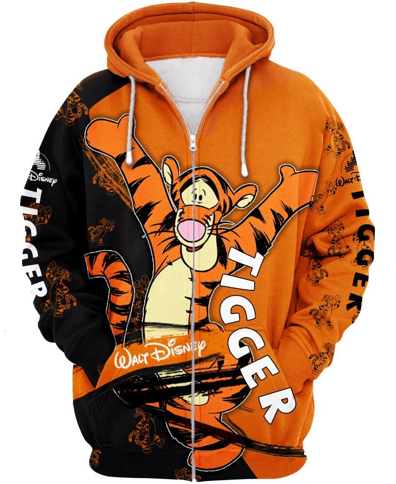 Tigger Print Hoodie