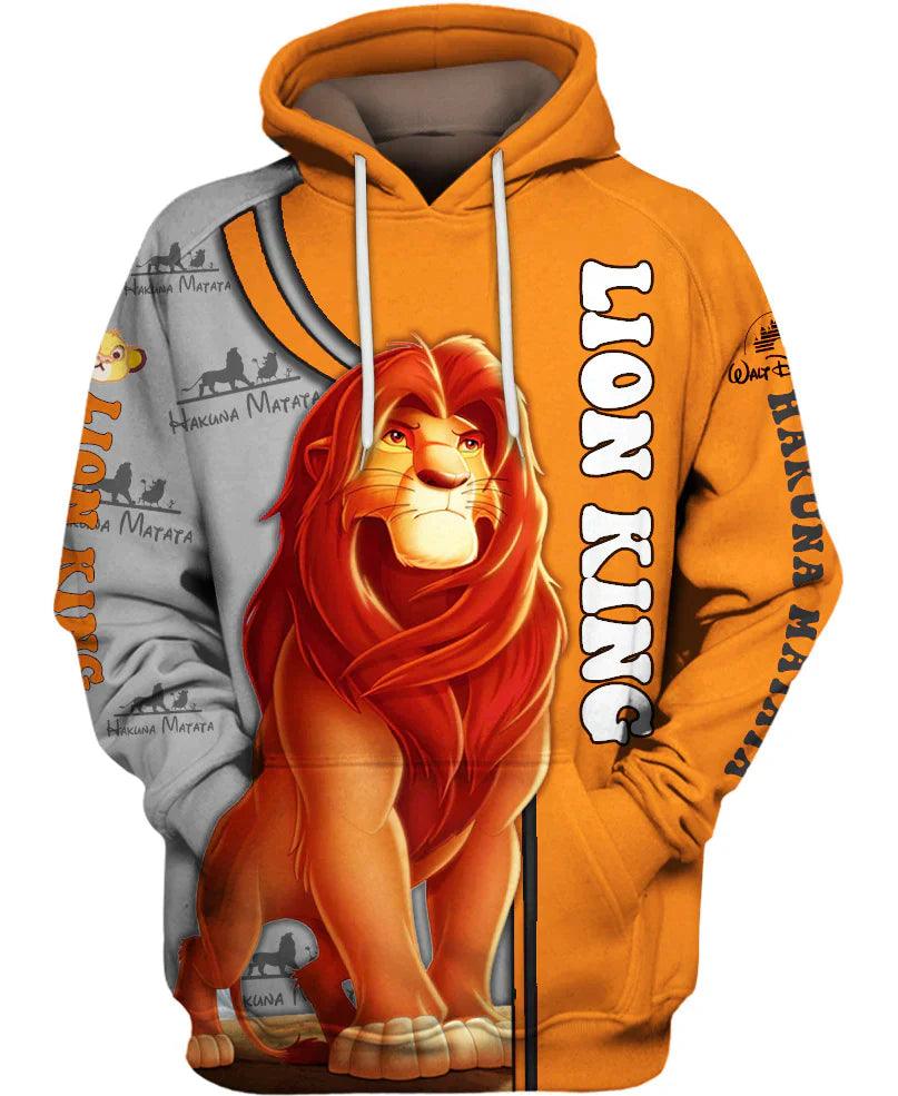 Lion King Print Hoodie