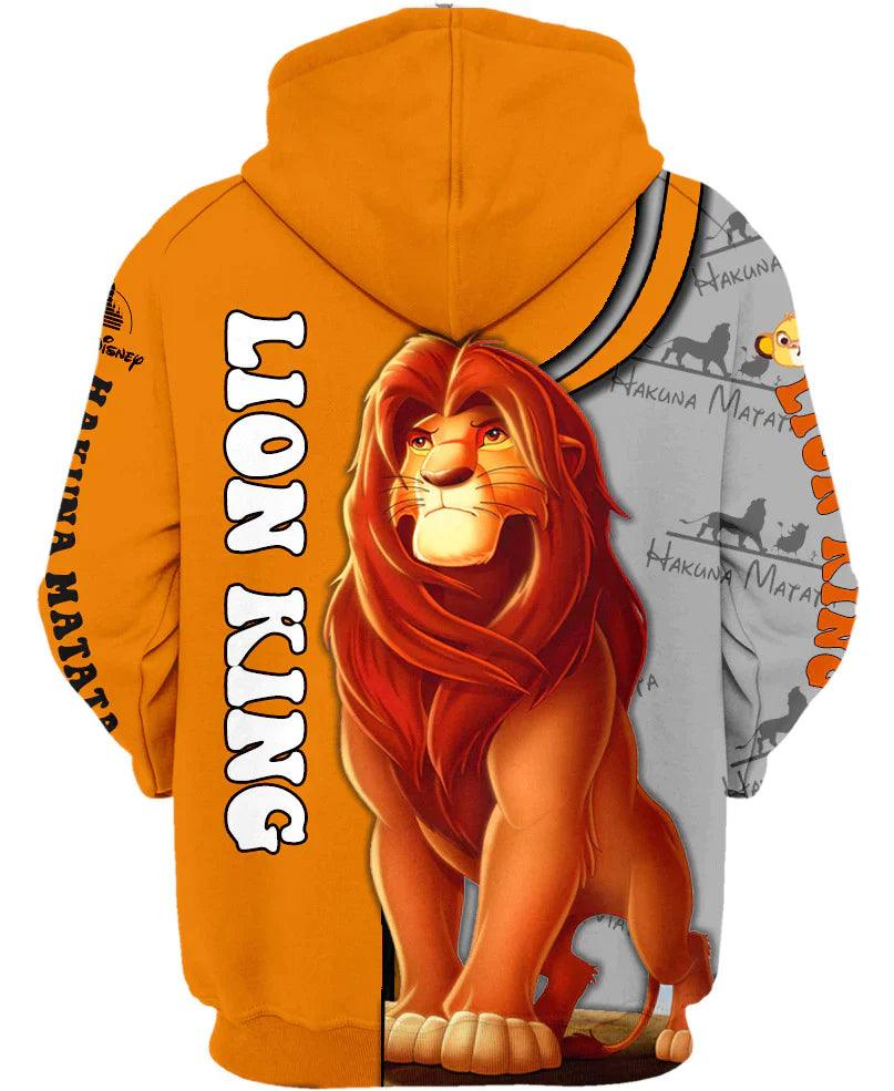 Lion King Print Hoodie