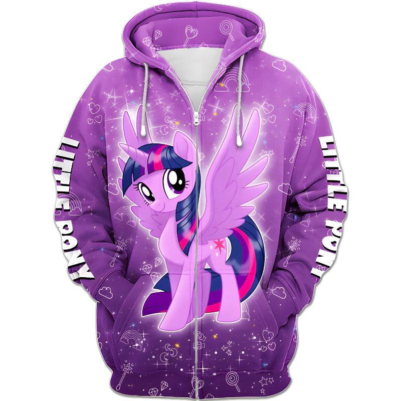 Animated Character Zip Hoodie - Comfortable and Fun Kids Hoodie