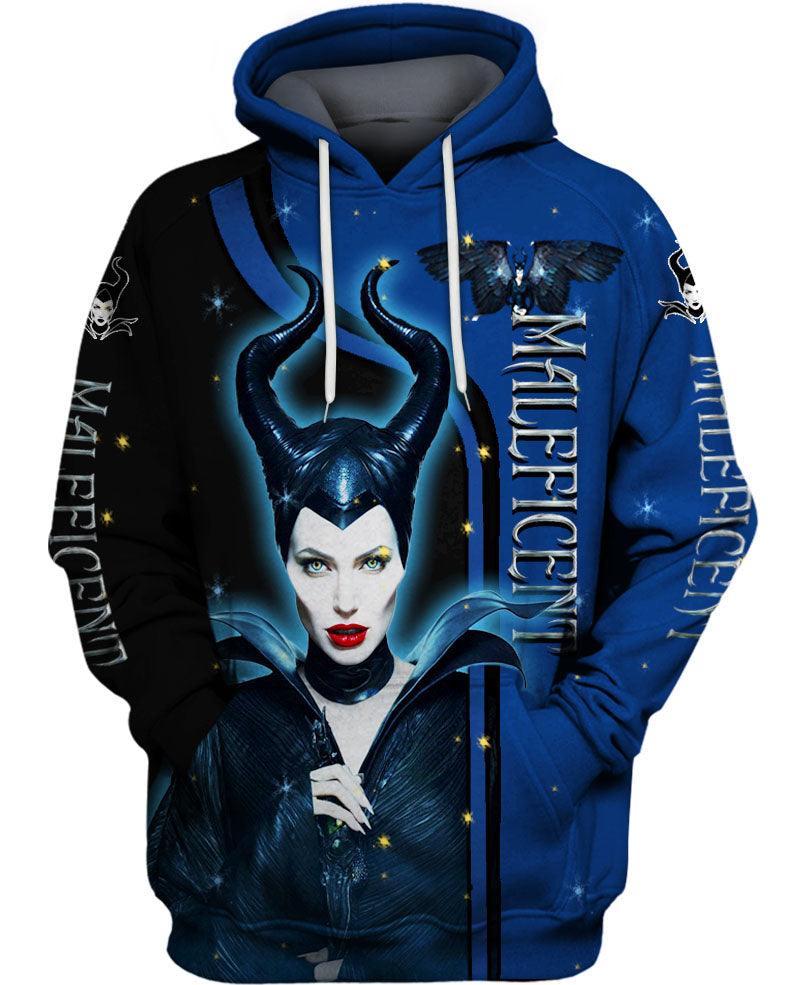 Maleficent Print Hoodie
