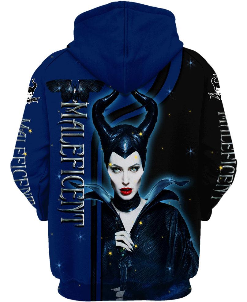 Maleficent Print Hoodie