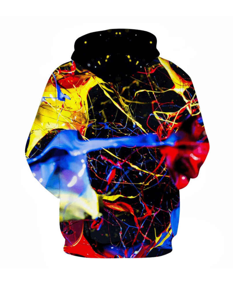 Children Paint Splatter Hoodie