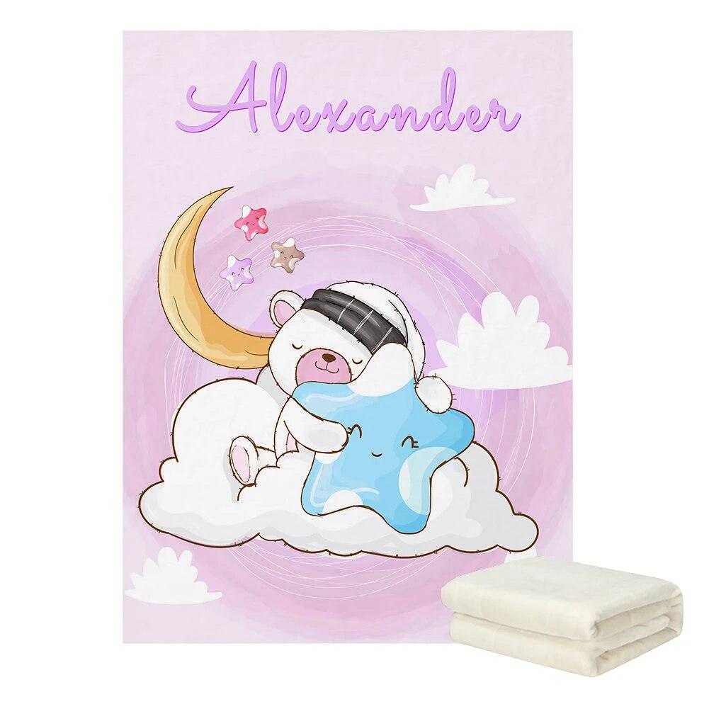 Cloud Nap Bear Blanket