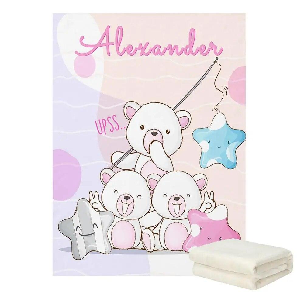 Cloud Nap Bear Blanket