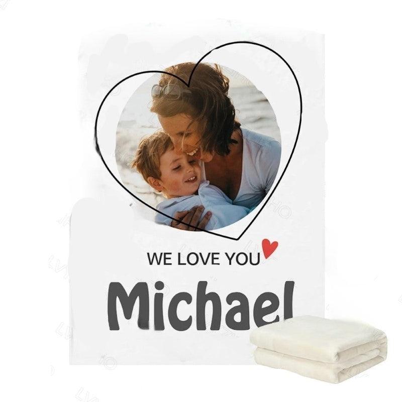 Custom Photo Collage Blanket