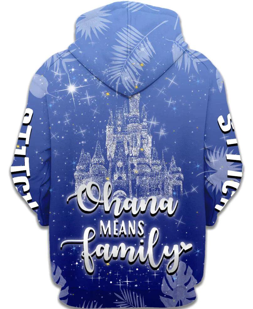 Crazy Stitch Zip Hoodie