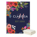 Custom Color Floral Baby Bedding