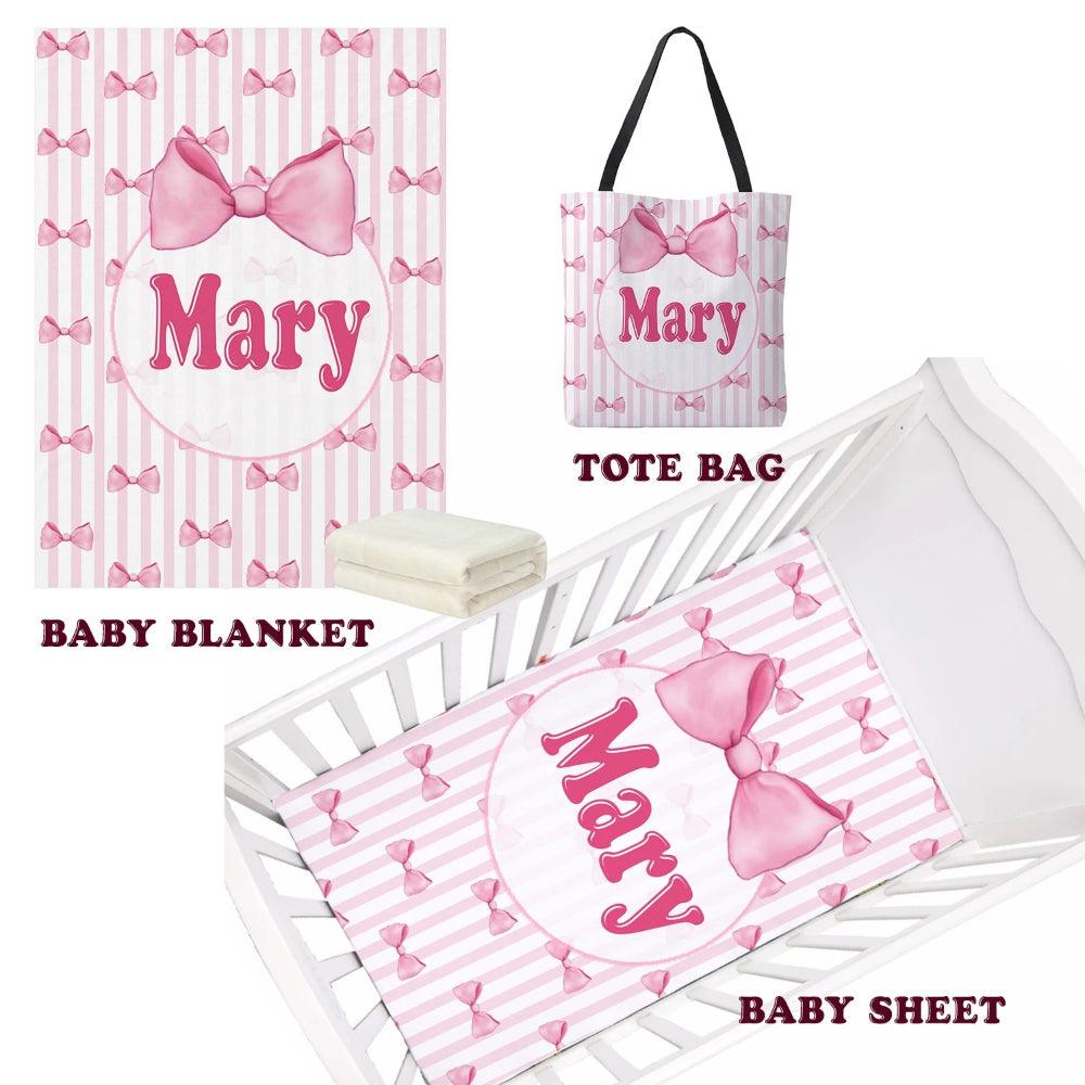 Custom Name Baby Blanket