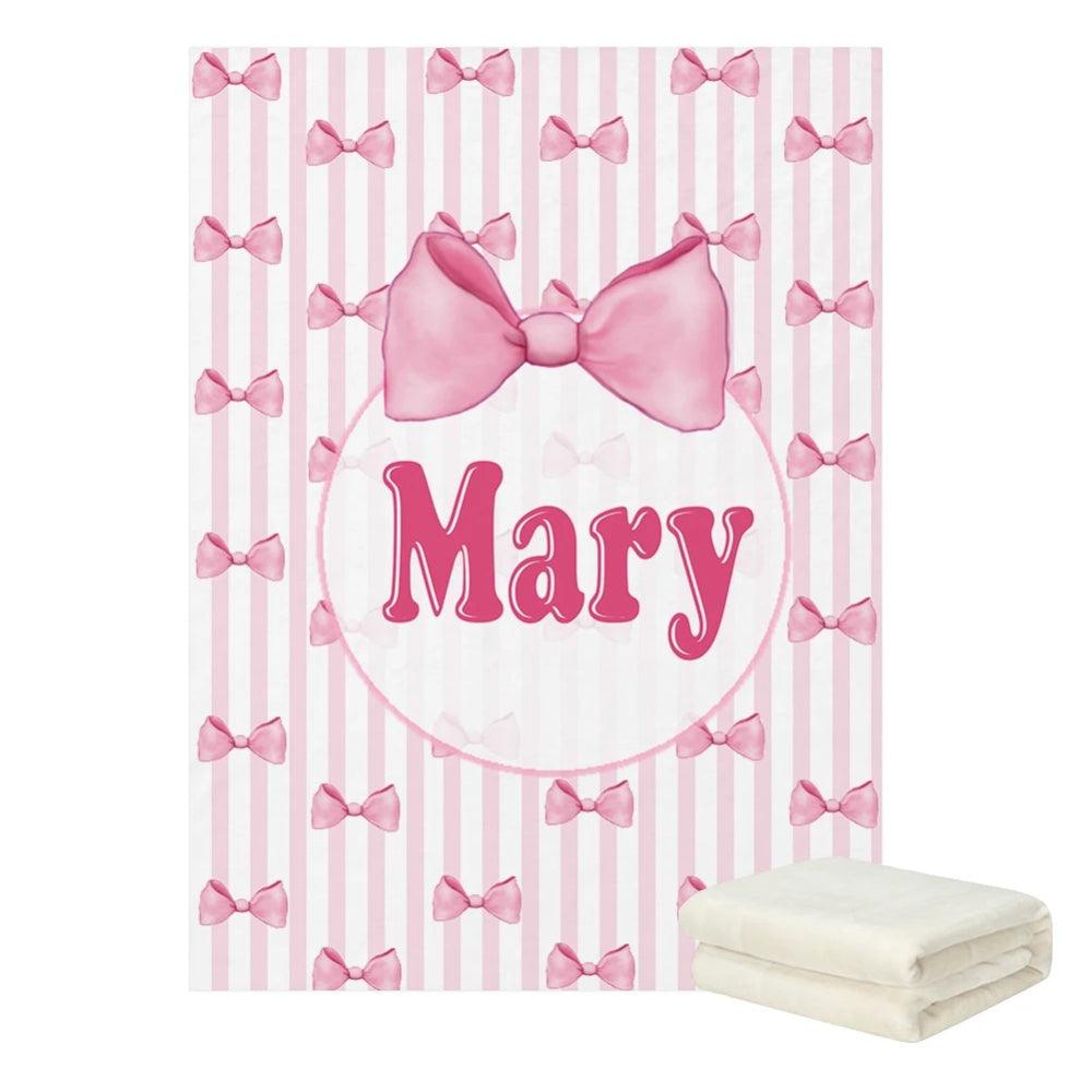 Custom Name Baby Blanket