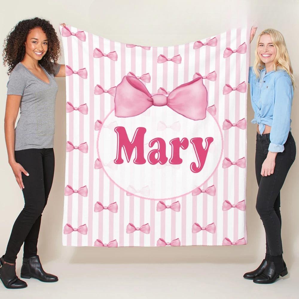 Custom Name Baby Blanket
