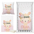Custom Boho Bunny Bedding