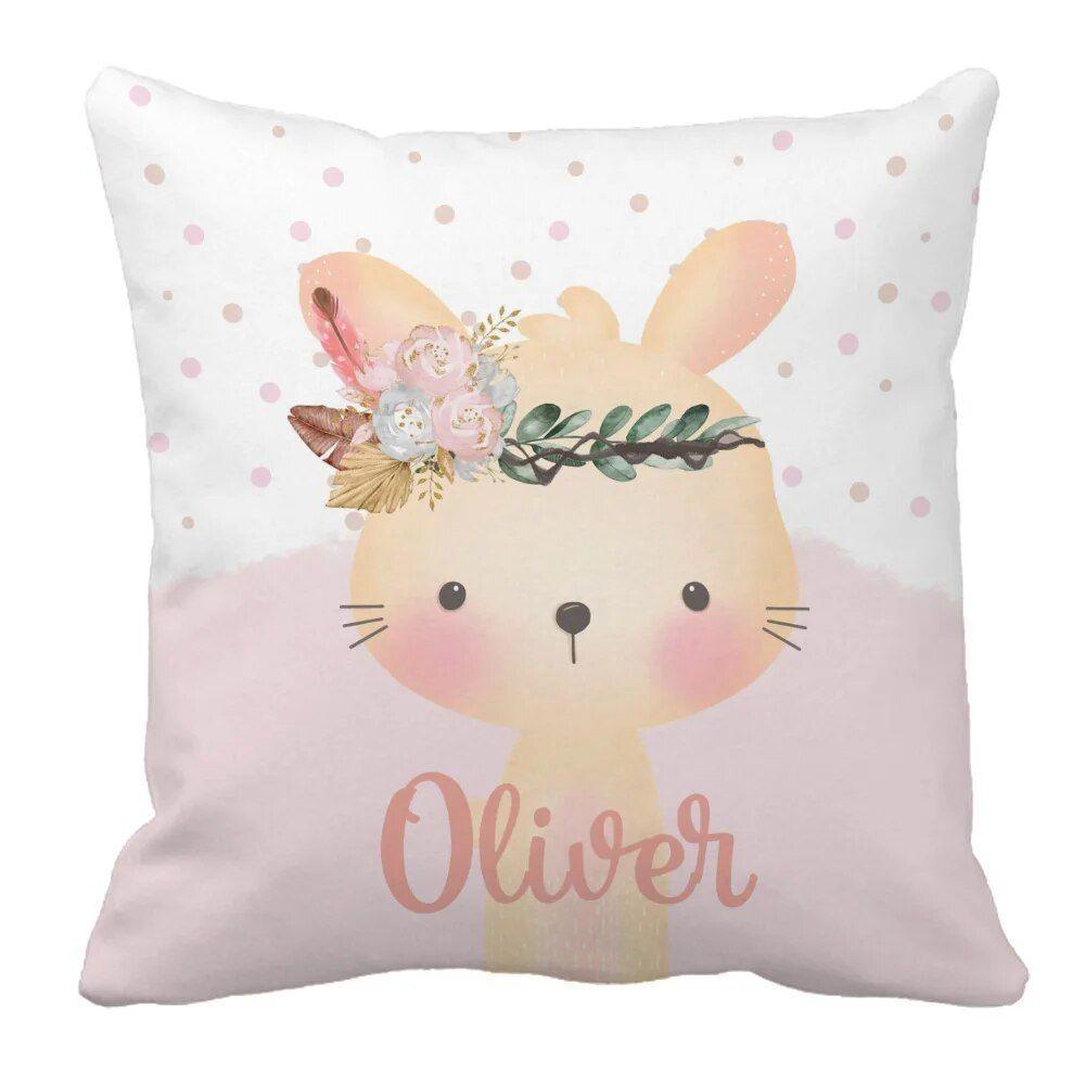 Custom Boho Bunny Bedding