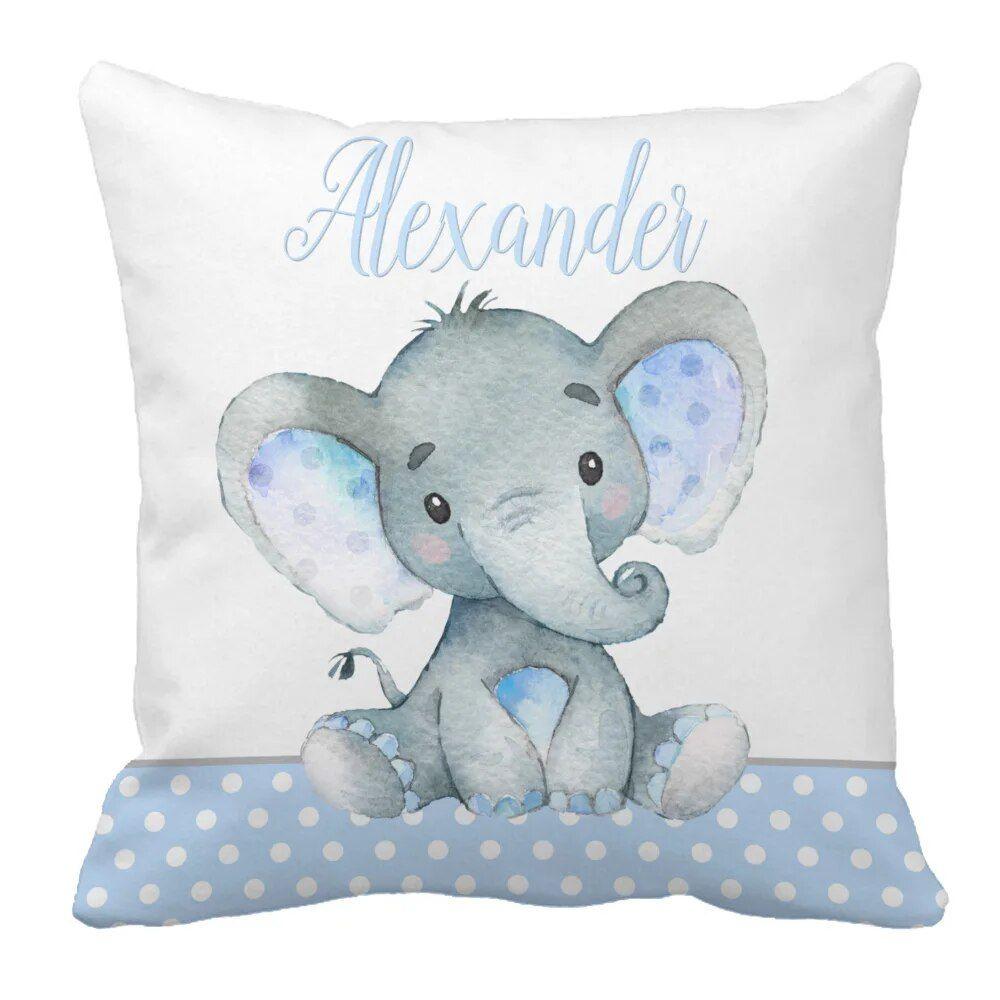 Personalized Elephant Bedding Set