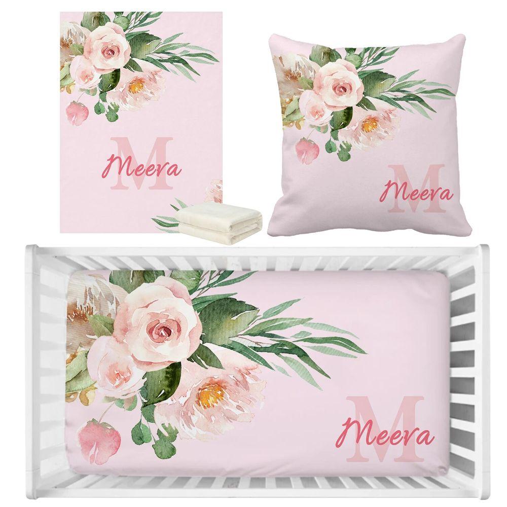 Floral Custom Bedding Set