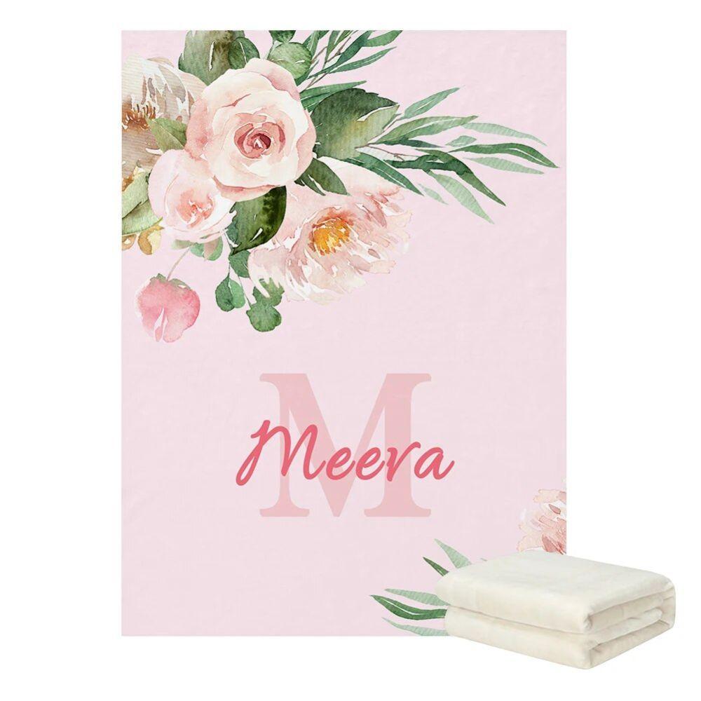 Custom Floral Bedding Set
