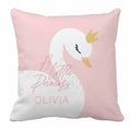 Custom Swan Crib Bedding