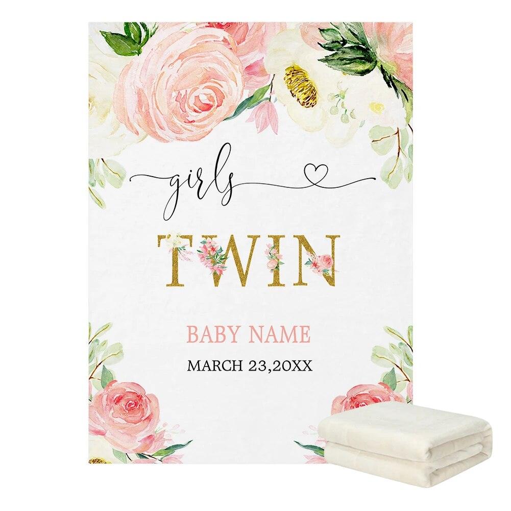 Custom Twin Baby Blanket