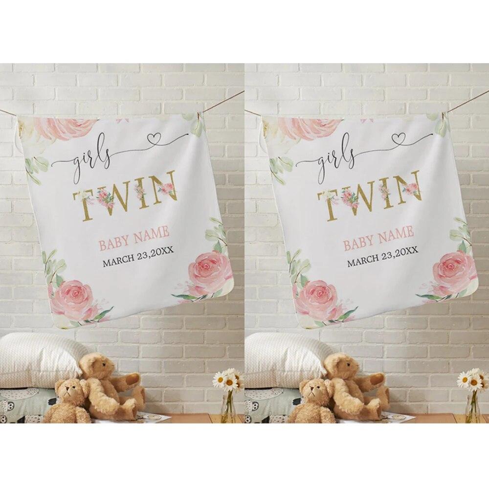 Custom Twin Baby Blanket