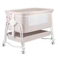 Baby 4 In 1 Bedside Sleeper Bassinet With Wheels